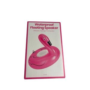 Waterproof Floating Bluetooth‎ Speaker Inflatable Flamingo Pool IPX7 Wireless